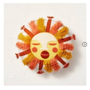 Opal House Jungalow Sun Pillow